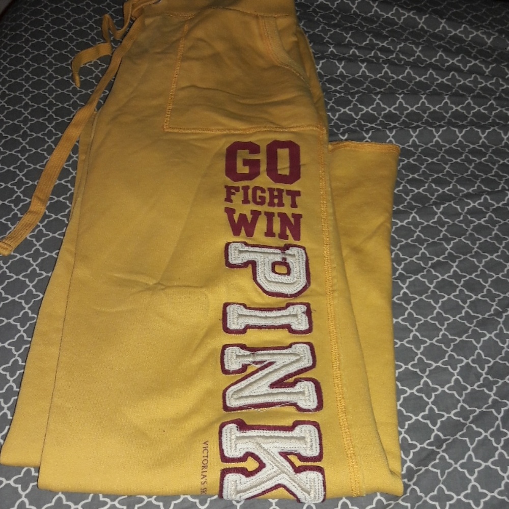 Vintage Victoria's Secret Pink yoga sweatpants